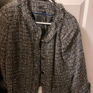 Black and white Dress jacket.